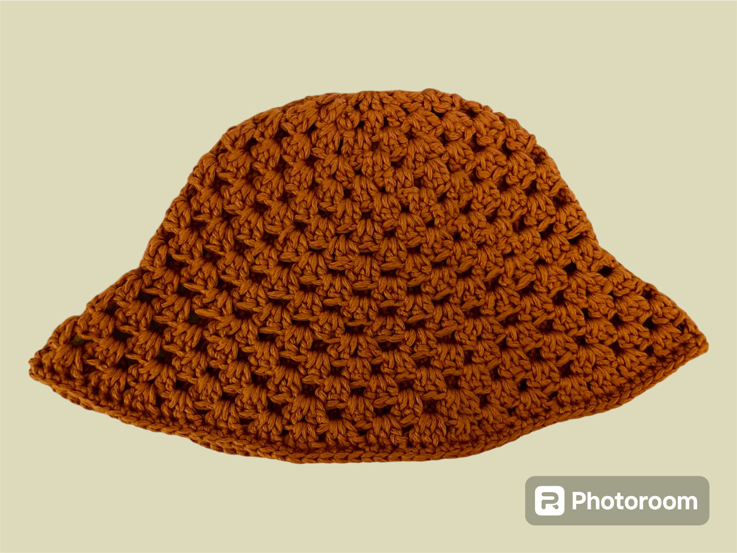 Granny Stitch Bucket Hat | Child Size | Pumpkin